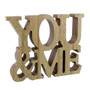 Lasting Memories' MDF Standing Plaque 'You And Me'