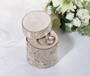 White Washed Pine Ring Holder