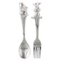 Disney Winnie The Pooh Silver Plated Fork And Spoon Set