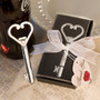 Heart Accented Key Bottle Opener Favours