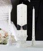 Black And White Candle Set