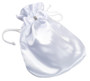 Satin Money Bag White