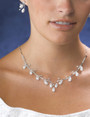 Pearl Drop Neck And Ear Set