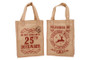 Set of 2 Hessian Christmas Bags
