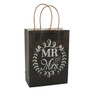 12 x Mr. And Mrs. Chalkboard Wedding Gift Bags