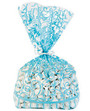 12 x Light Blue Swirl Cellophane Bags