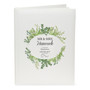 Personalised Fresh Botanical Traditional Album