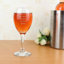 Personalised Any Message Wine Glass