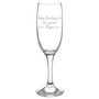 Personalised Cheers Glass flute