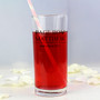Personalised Mr & Mrs Page Boy Hi Ball Glass
