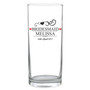 Personalised Mr & Mrs Bridesmaid Hi Ball Glass