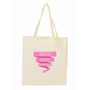 Personalised Pink Banner Cotton Bag