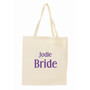 Personalised Bride Cotton Bag