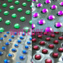 4mm - Self Adhesive Diamante Gems (Round)