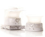 Diamante Heart Shaped Tealight Candle Holder