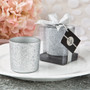 Bling Collection Silver Glitter Candle Votive