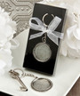 Perfectly Plain Collection Pewter Metal Key chains