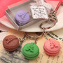 Adorable Macaroon Design Key Chain Favours