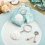 Sand Dollar Beach Themed Key Chain