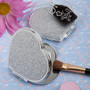 Classy Compacts Collection Heart Design Metal Compact Favours