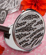 Zebra Print Classy Compact Mirror