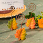 Leaf Design Place Card Holders