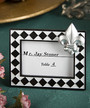 Splendid Fleur De Lis Design Place Card Photo Frame Favours