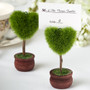 Unique Heart Design Topiary Place Card Holder