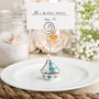Nautical Themed Sail Boat Place Card Holder And Photo Frame