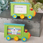 Little Locomotive Engine Photo Frame, Place Card Holder From White Dream