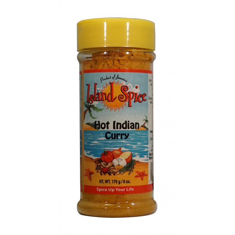 Island Spice Jamaica Hot Indian Curry Powder- 6oz