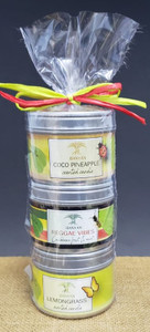 Travel Tin Candle Triple set of 3-3oz