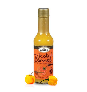 Grace Scotch Bonnet Hot Pepper Sauce - 4.8oz (2 bottles)