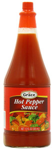 Grace Kennedy  Hot Pepper Sauce-12oz Grace Kennedy  Hot Pepper Sauce-12oz