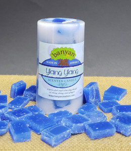 Ylang Ylang Chunky Pillar candle- 4oz