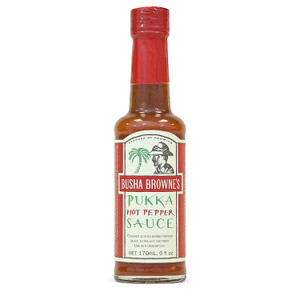 Busha Brownes Pukka Hot Pepper Sauce, 5.0oz Busha Brownes Pukka Hot Pepper Sauce, 5.0oz