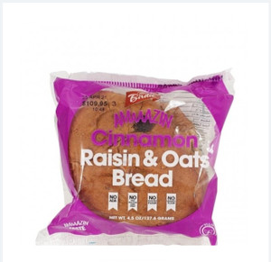 Miss Birdie Cinnamon, Raisin  & Oats Bread (bundle of 3)