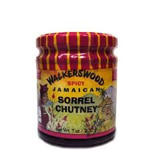 Walkerswood Spicy Jamaican Sorrel Chutney-7oz