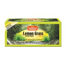 Caribbean Dreams Lemon Grass Tea, Fever Grass Tea, 24 tea bags, 100% Natural Lemon Grass Tea from Jamaica