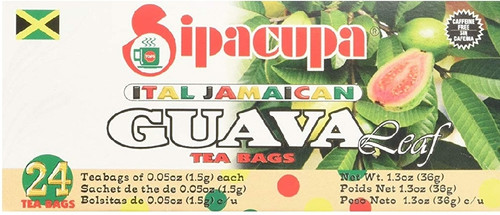 Ital Jamaican Guava Leaf Tea (24 bags)