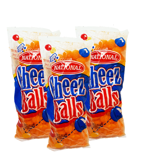 National Cheez Balls (pack of 3)