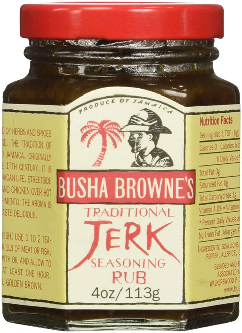 Busha Browne Jerk Seasoning Rub- 4oz