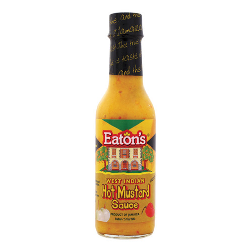 Eaton's West Indian Hot Mustard Sauce-5oz