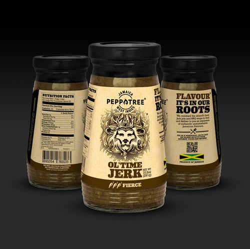 Peppatree Jamaican Ol'Time Jerk Seasoning-10.3oz