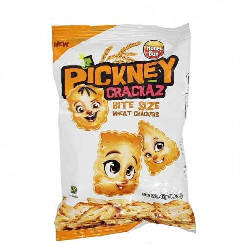 Honey Bun Pickney Wheat Crackaz (bundle of 3)-45g