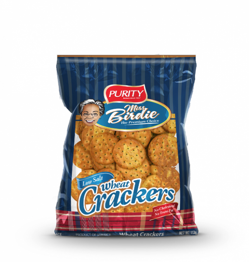 Miss Birdie Low Salt Wheat Crackers (bundle of 3)