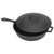 Frying pan with Lid- medium (Aluminum Silver in colour)