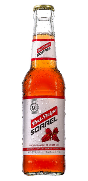 Red Stripe Sorrel Beer (3 glass bottles)