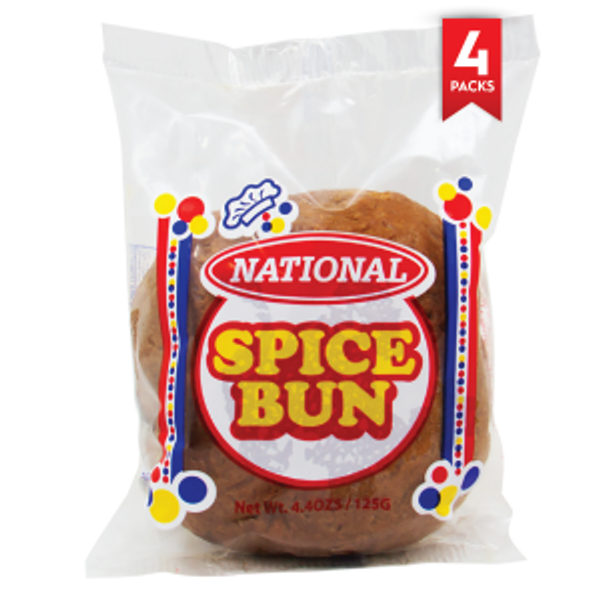 National Spice Bun – 4oz (4 Pack)