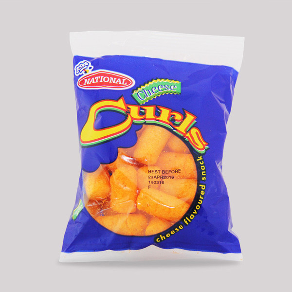 National Cheese Curls, small (bundle of 6)